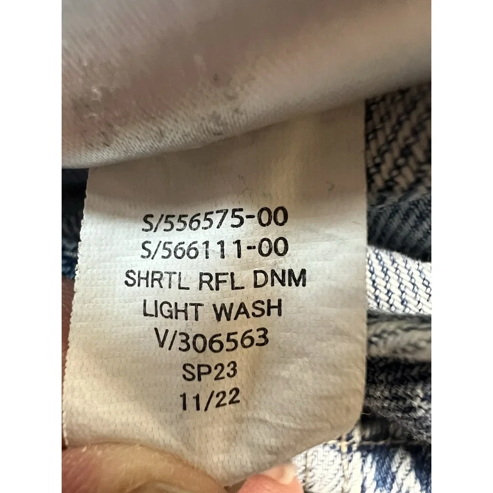 GAP Denim Toddler Short Overalls 18-24 Months Light Wash Jean Shortalls‎